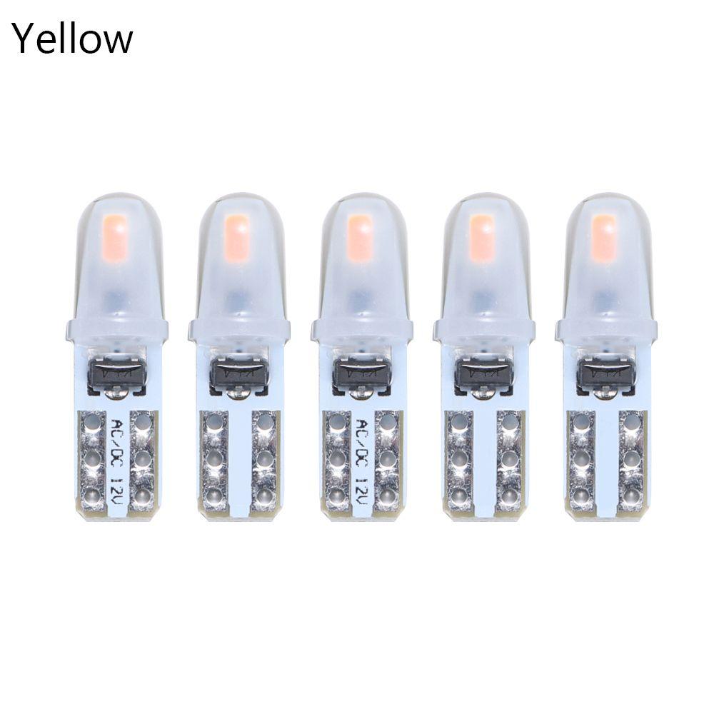 5Pcs New 2SMD Automotive Interior Dashboard Lights Car Lights Gear Light Indicator Bulbs