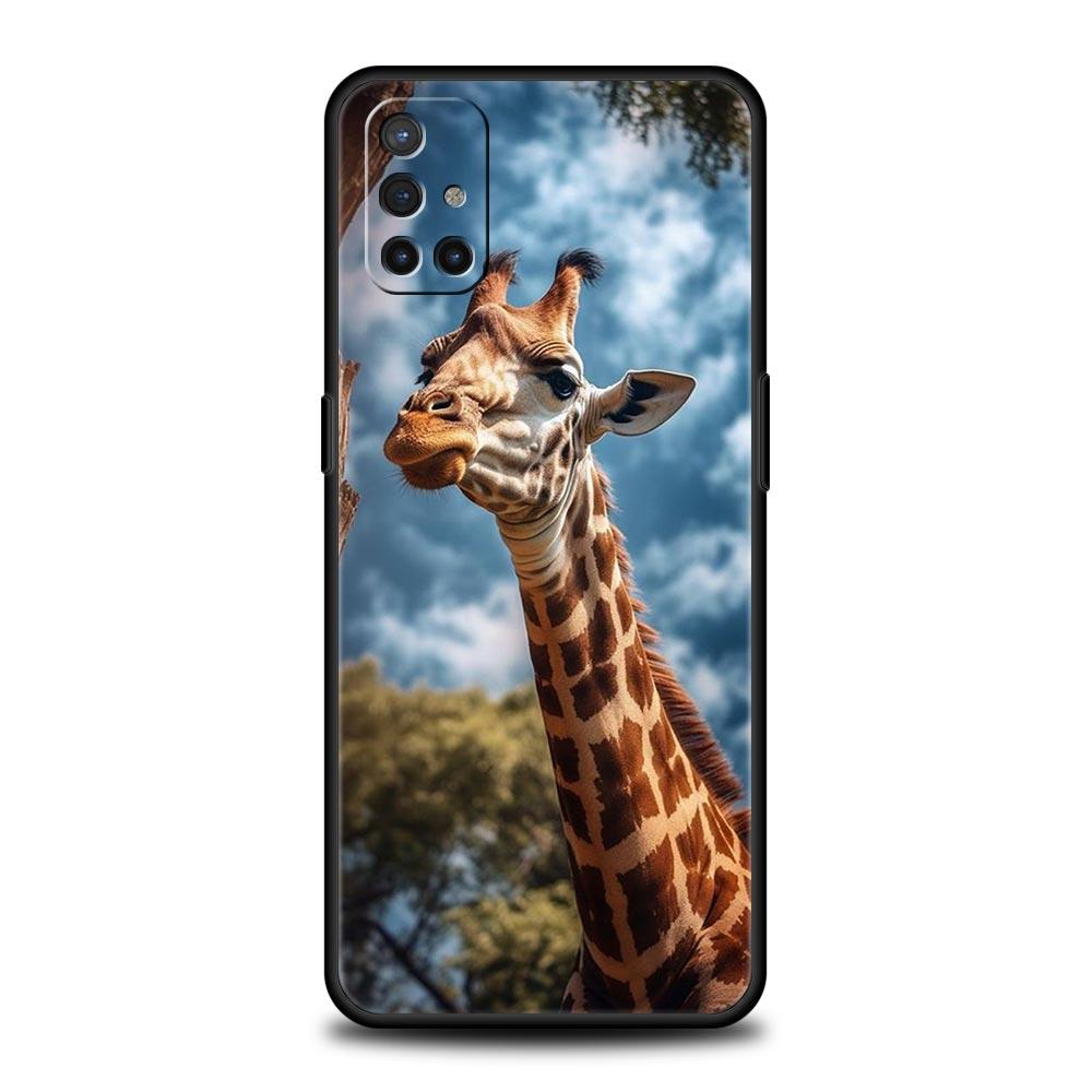 Чехол для телефона OnePlus 11 10 9 Pro 9T 12R 10R 9R 9RT 10T 8T 8 7 6T 7T Nord 2T CE 2 5G N200 N10 N100 Мягкий силиконовый чехол жираф