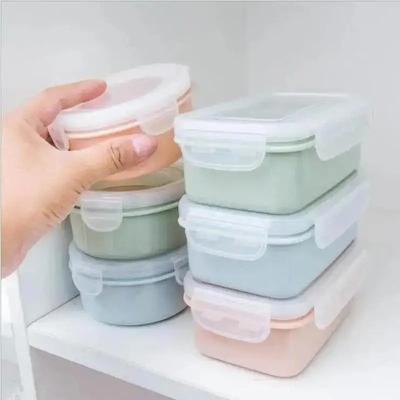 Новые 1 шт. Контейнеры для хранения продуктов Кухонные герметичные контейнеры-крисперы для еды Контейнеры для хранения продуктов Ланч-бокс Кухонный органайзер