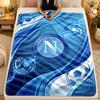 Flannel BlanketNapoli FC Warm Soft Throw Blanket for Indoor Sofa Bed Living Room Use