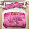 Karol Gs Radiant Journey Bedding (1 * duvet cover + 2 * pillowcase, without core) 2D Flat Bedding set Christmas birthday gift Soft and comfortable