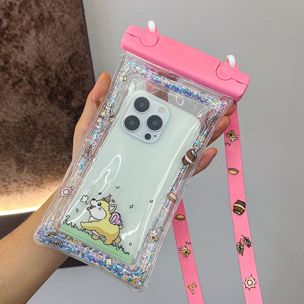 Sealed Airbag Protective Cover Cartoon Swimming Storage Bag Waterproof Phone Bag Songkran Festival