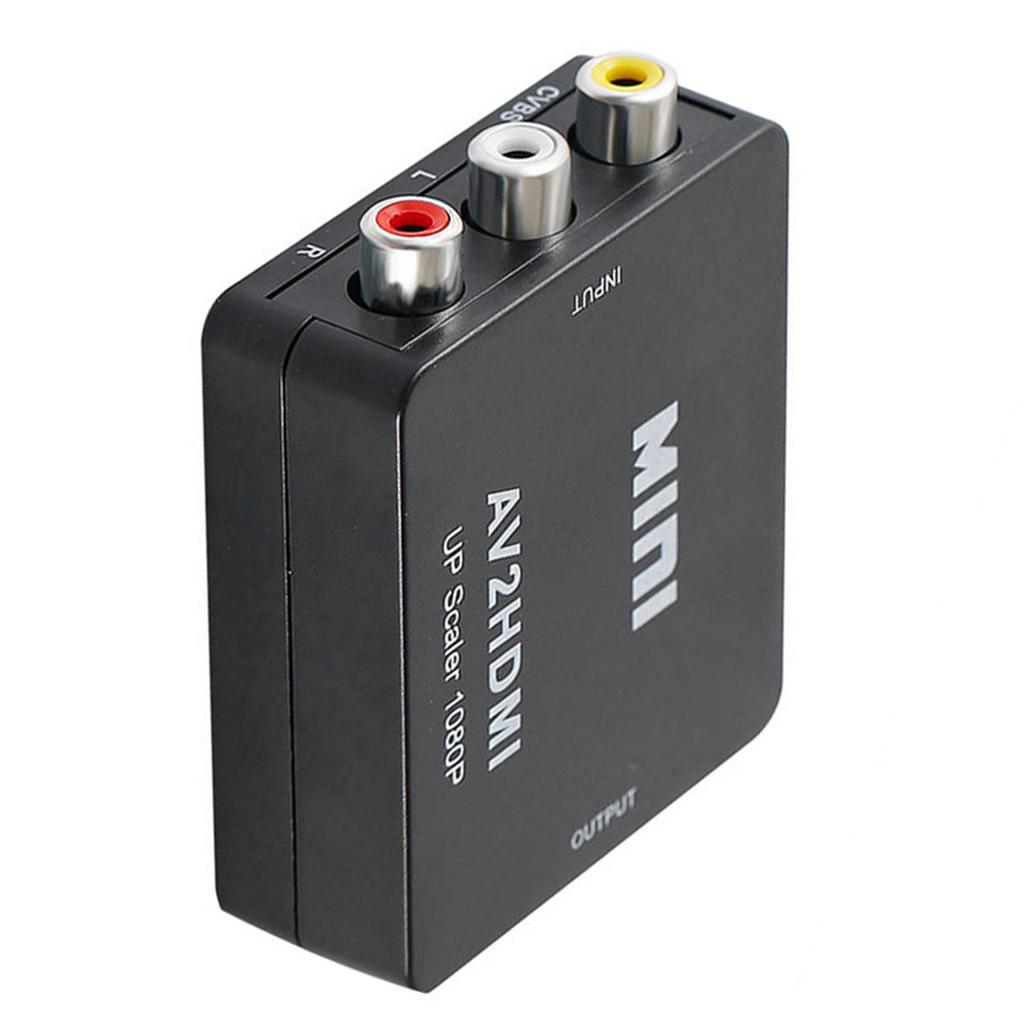 Mini AV To HD Multimedia Interface Converter Micro HD To AV Adapter HD Video Converter Box Plug and