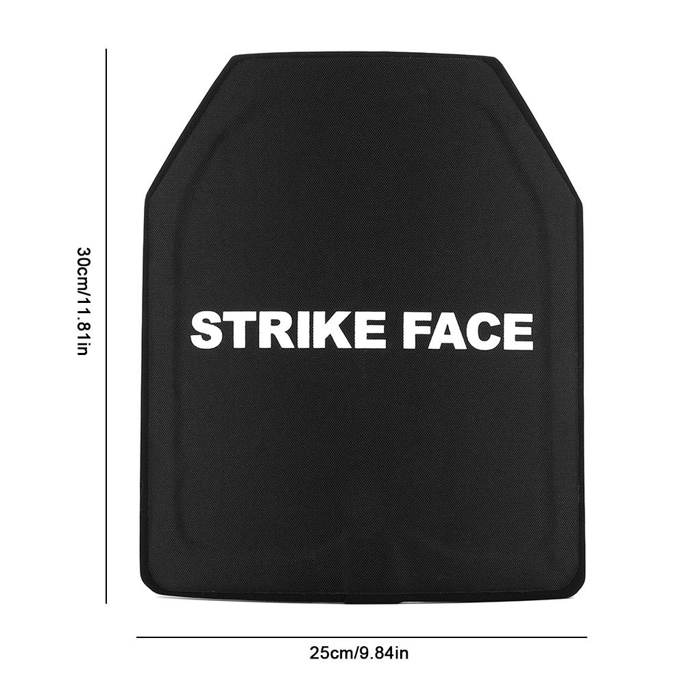 30x25см Пулестойкая пластина PE IIIA Панель брони для рюкзака Противопрокольная композитная пластина Защитный жилет Баллистическая плита для бронежилета