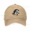 Printing Horse Denim Baseball Cap Funny Desgin Hiking Fishing Hip Hop Hats Summer Sun-Proof Cap