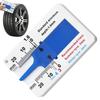 Tire Depth Ruler - 0 To 20mm Tread Gauge | Portable Tire Depth Gauge