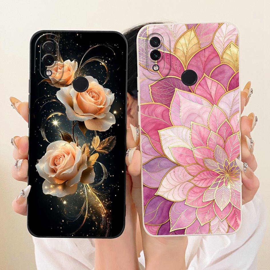 Чехол для Xiaomi Redmi Note 7 Pro Чехол Милый Кот Кролик Мультфильм Мягкий Конфетный Силиконовый Защитный Чехол Для Redmi Note 7 7S Fundas