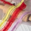 2,0 см двухсторонняя измельченная рыба грибок цветная игрушка кукла женская одежда декоративная резинка