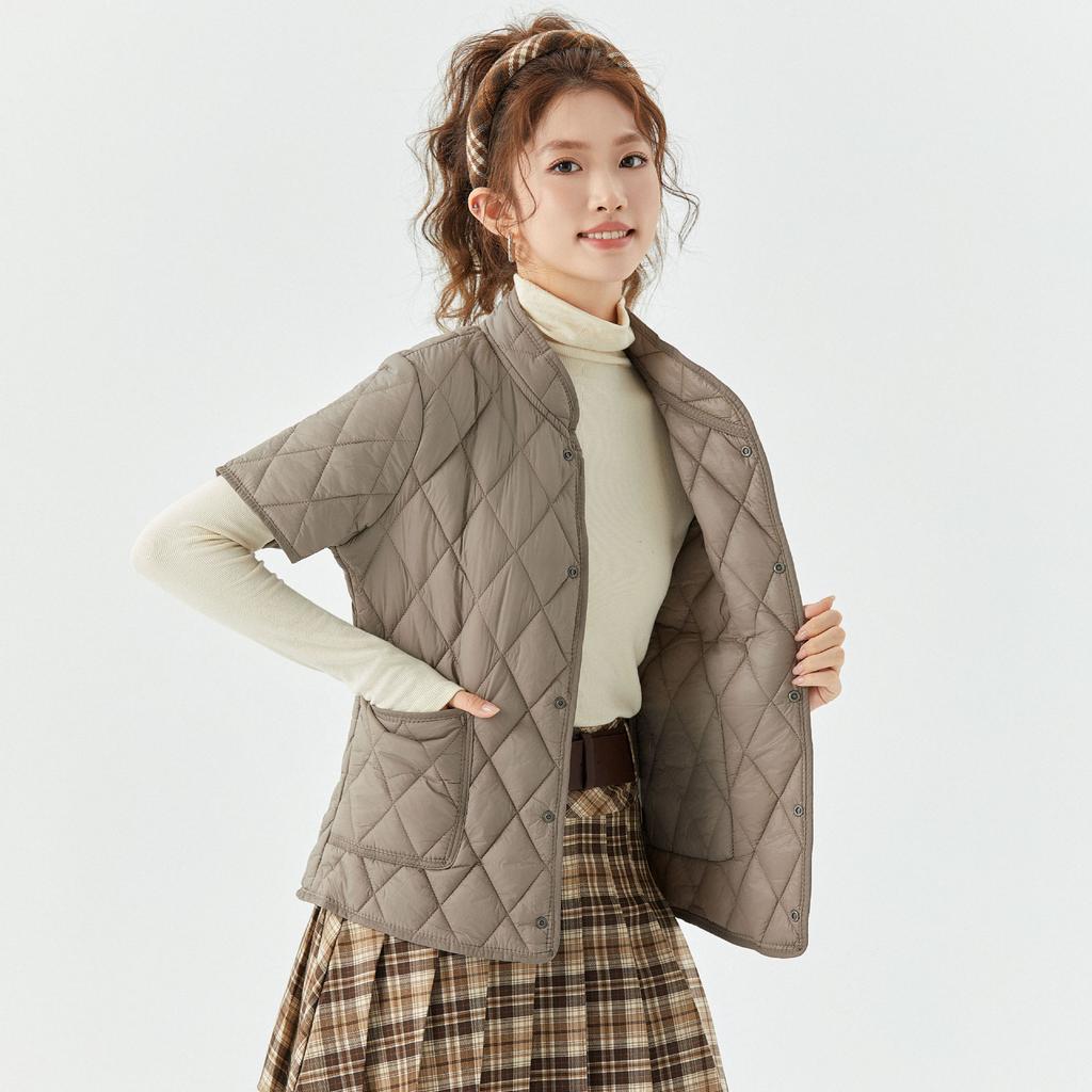 Зимнее мамино платье Хлопковая одежда Женская с коротким рукавом Утепленное Утолщенное Увеличить Хлопковую куртку Среднего возраста Можно носить наизнанку Женское 2366