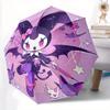 1pc Creative Kuromi Automatic 3-Fold Cartoon Umbrella Design, Cute Cartoon Pattern, Portable Outdoor Umbrella, Perfect, Holiday Gift for Disney fans.V