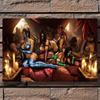 Плакаты с hd-принтом и принты Mortal Kombat X, горячая боевая игра, настенный художественный постер, холст, картина, домашний декор для гостиной