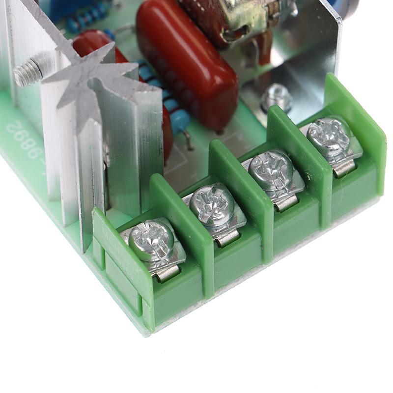 1 шт. 50-220 В 2000 Вт регулятор скорости диммеры Scr регулятор напряжения термостат инструмент