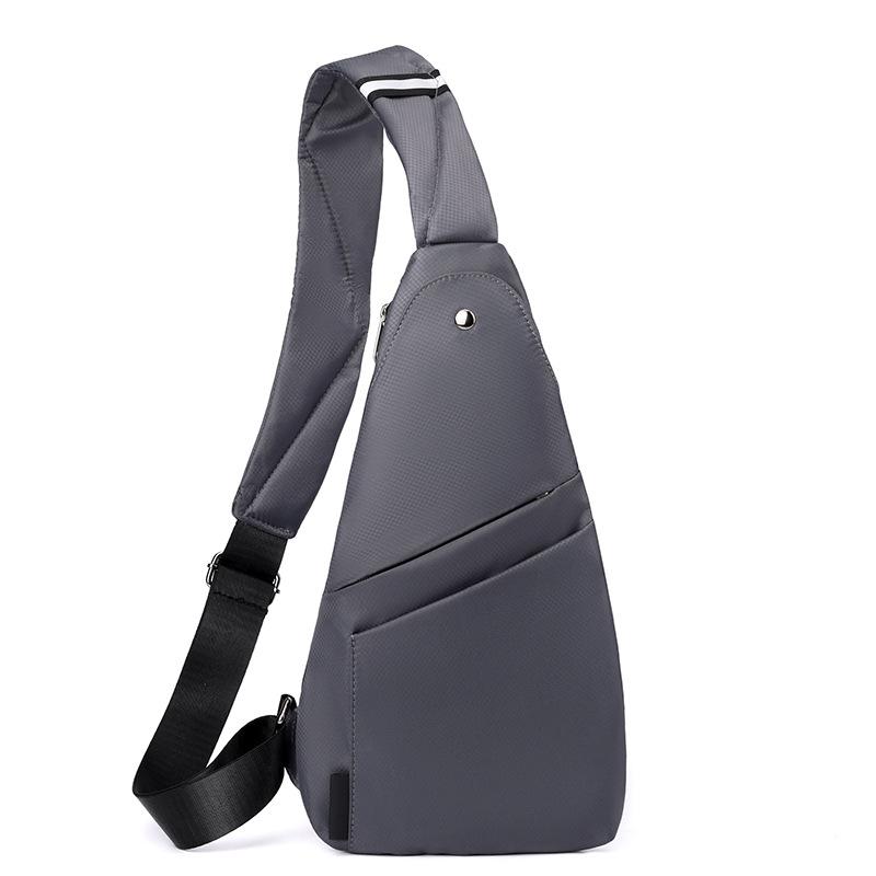 Unisex Chest Bag Simple Storage Bag Lightweight Travel Small Backpack Crossbody Bag Fashion Casual Single Should Bags