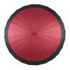 Зонт японский унисекс Santos 24 спицы 60 см НОВЫЙ Snake Eyes красный x черный JK-146-01