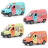 Forward/Backward Cooking Game Kitchen Role Play Ice Cream Truck Mini Inertia Car Van Lorry Model