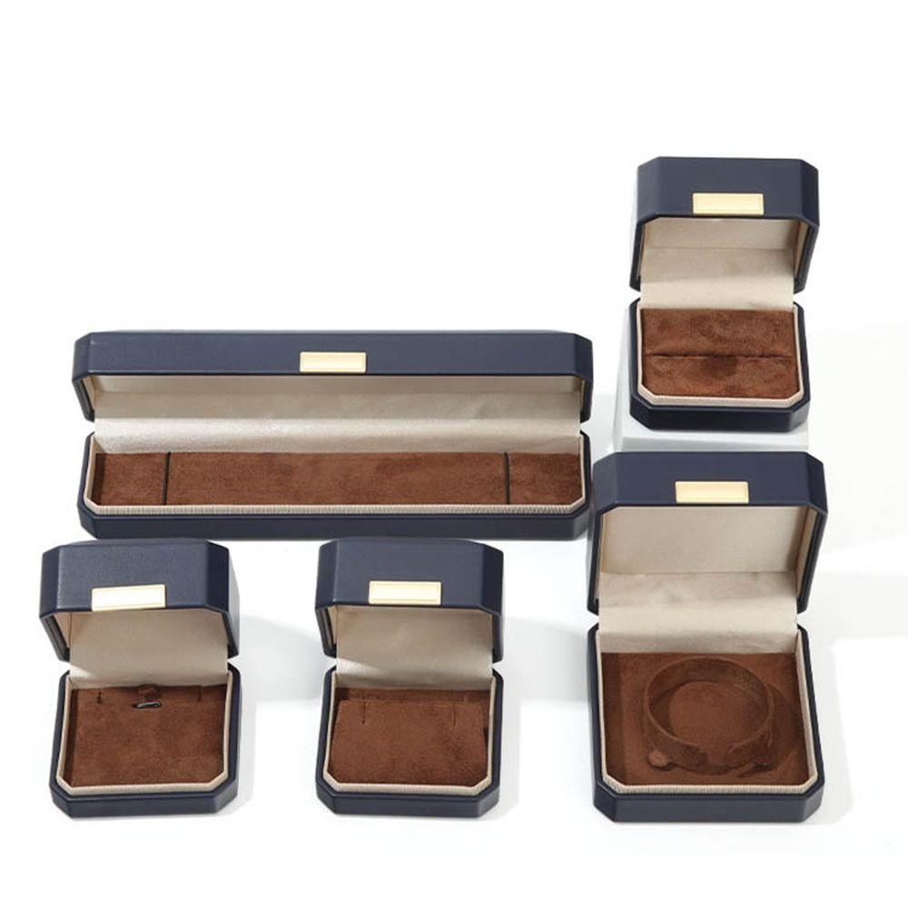 Classic Design Jewelry Storage Box Dustproof Jewelry Gift Box PU Leather Jewelry Boxes for Home