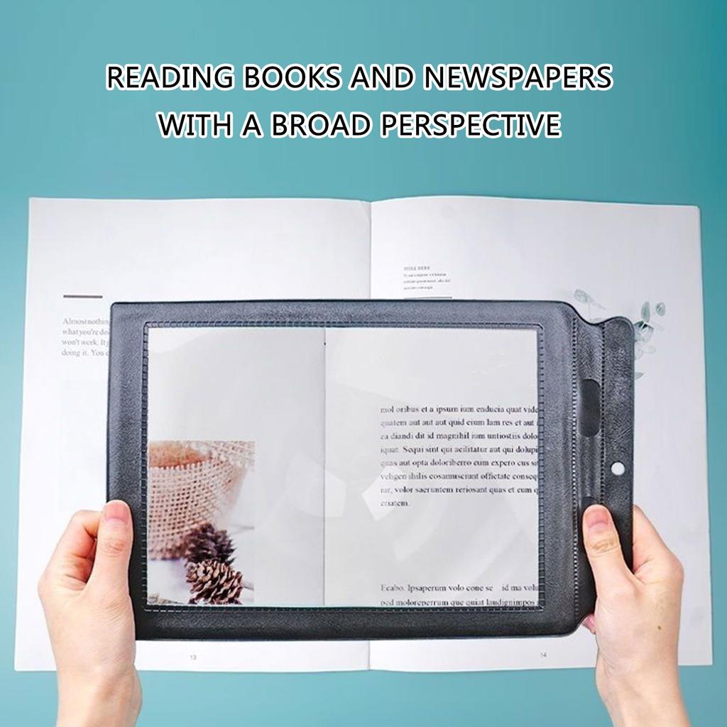 Высокая четкость линзы Френеля увеличительный лист тонкий портативный дизайн линза увеличительный лист для чтения для пожилых людей и мастеров