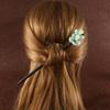 1 Pc Chinese Hair Clips Glass Handmade Hairpin Hair Fork Wooden Hair Sticks