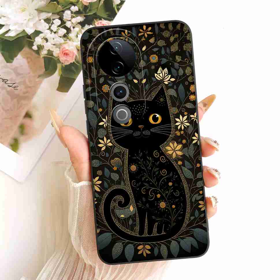 Чехол для vivo S19 Pro 5G Мультяшный Кролик Цветы Мягкий Силиконовый Задний Чехол Для Vivo S19 Pro V2362A Ударопрочные Чехлы для Телефона