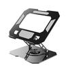 Sturdy Laptop Stand 360-degree Rotation Laptop Stand with Adjustable Height Angle Sturdy Construction Foldable Design for Work