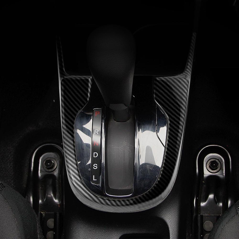 For Honda Jazz GK 2014 - 2026 Fit 2018-2026 AT Gear Shift Panel Trim Cover Decoration Sticker Styling Interior Accessories