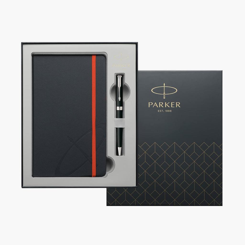 Parker Шариковая ручка Sonnet Матовый черный CT Средний стержень Оригинальная записка в комплекте Подарочный набор Оригинальный импортный продукт 1950881 NS На масляной основе