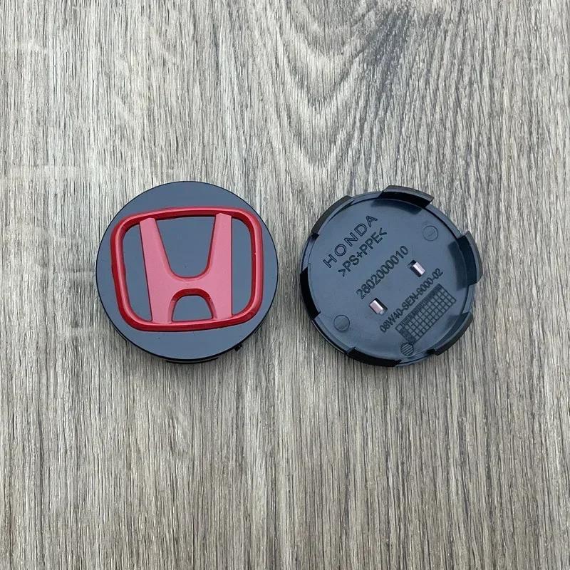 4pcs 69mm Car Wheel Center Hub Caps Dustproof Cover Emblems for Honda Accord CRV XRV Civic Odyssey Rim Hub Emblemem