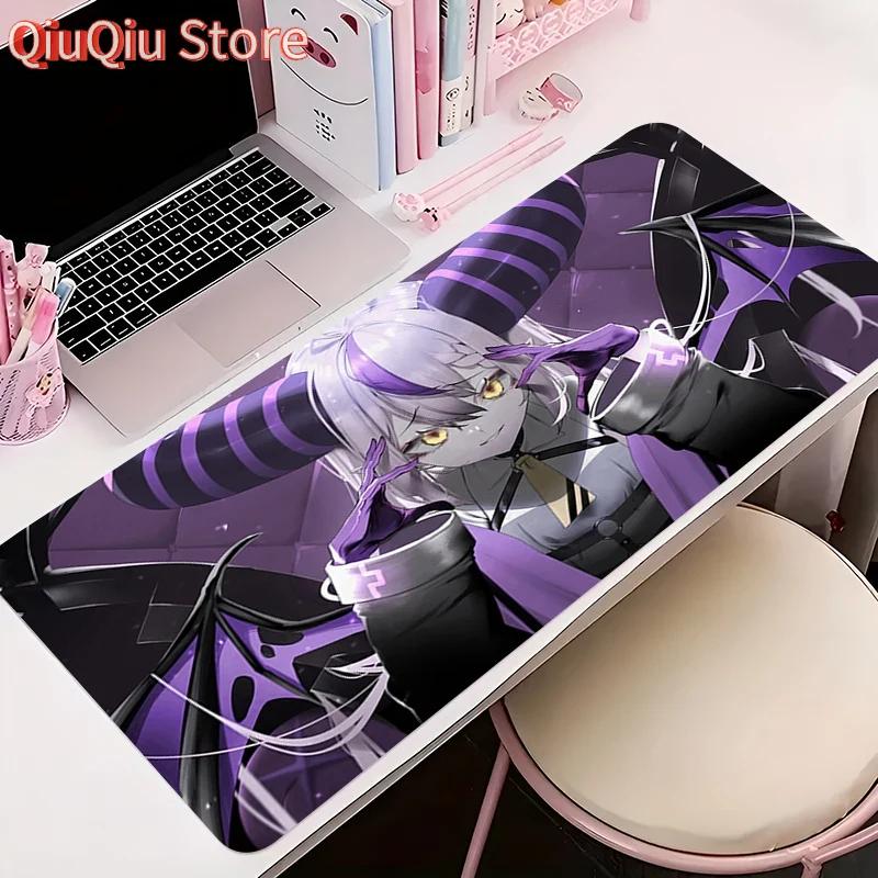 Mouse Pad Antislip Anime Desk Mat Gaming PC Accessories Tablet Pad Large Mousepad Extended Hhololive La Darknesss Keyboard Mat