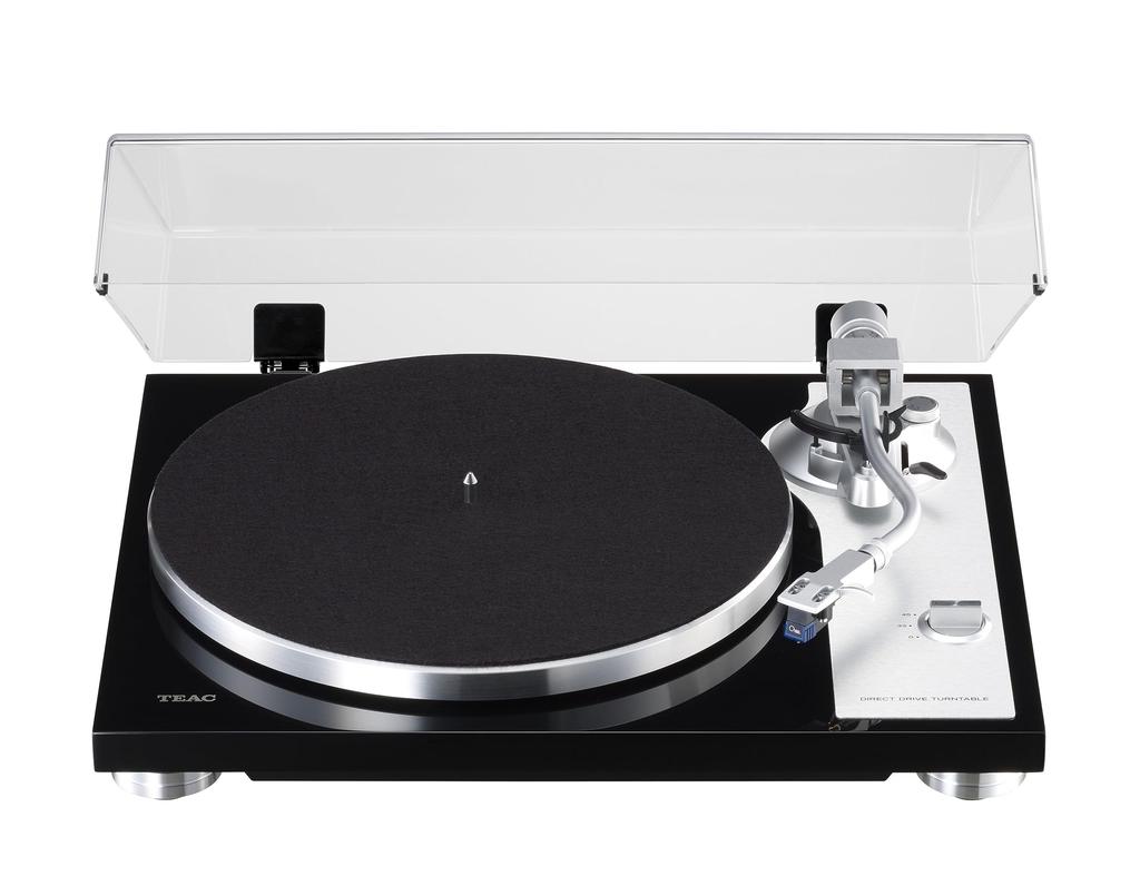 TEAC Direct Drive Analog Turntable Black TN-4D-SE