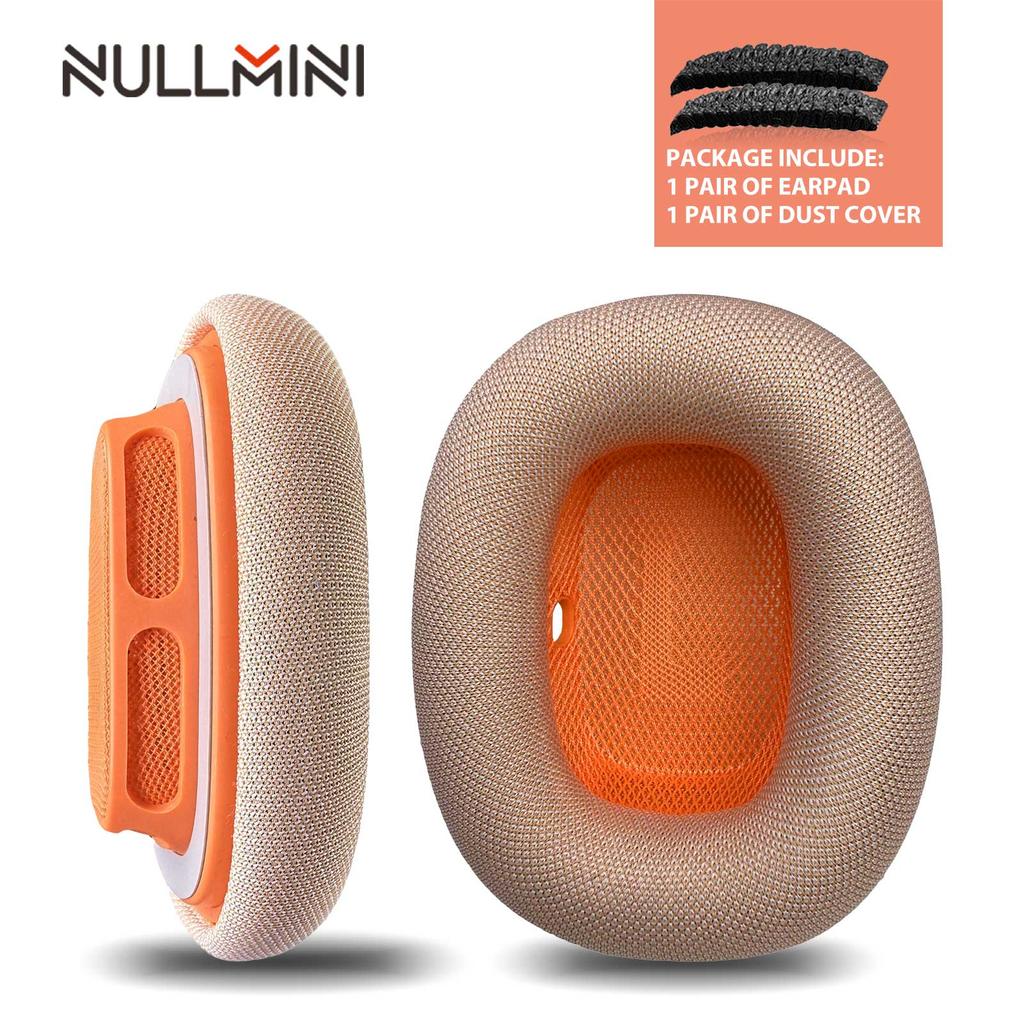 NullMini Для Apple Airpods Max 2 II Сменные сетчатые амбушюры Наушники Подушечка для уха Рукав из пены с памятью Накладка на ухо для наушников