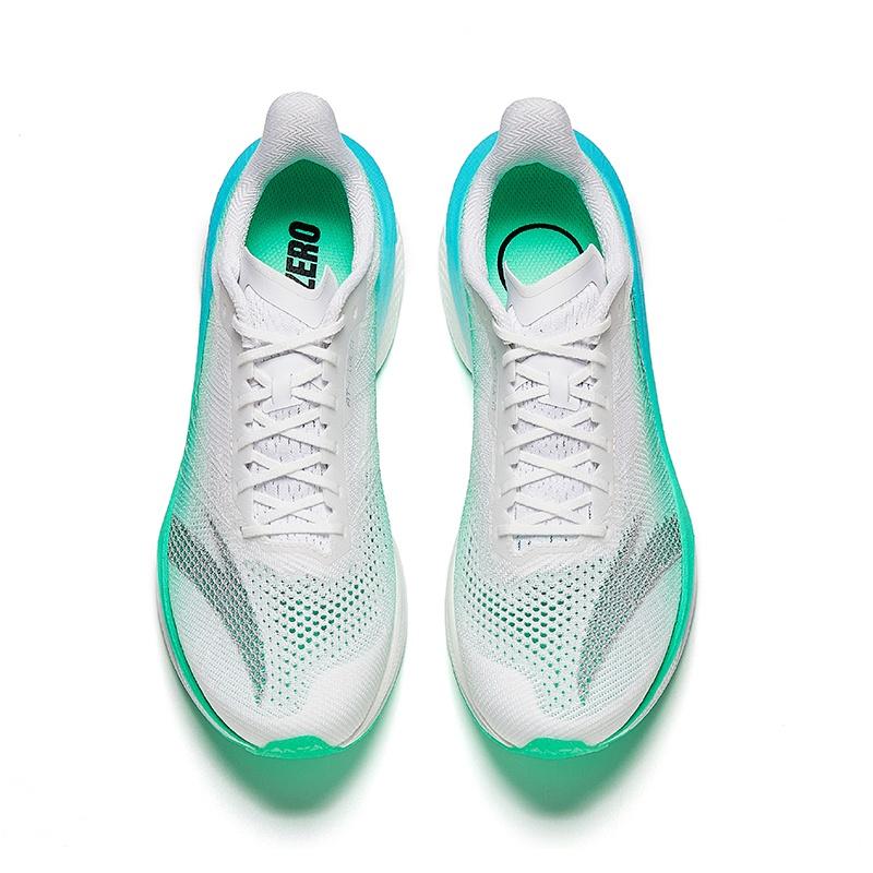 Anta Mach 4Pro V2 Breathable Low top Nitrogen Technology Casual Training Running Shoes Men's White Blue 112525584-3