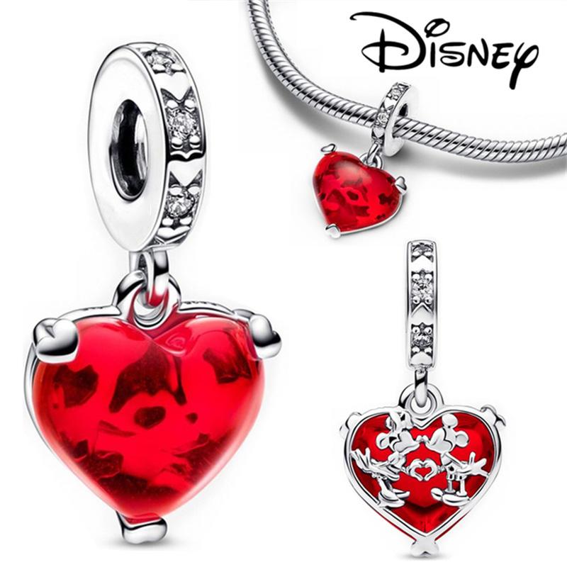 Горячая Распродажа MINISO Disney 925 Серебряные Животные Мобилизация Шармы Бусины Горячие Оригинальные Браслет Брелоки DIY Украшения Женщины