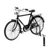 Miniature Bicycle Bike Alloy Mini Vintage Bicycle Model Cool Boy Toy Decoration Crafts for Bedroom Model, 110 Home,