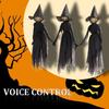 Witch Shaped Colorful Glowing Props For Halloween Parties Holding Hands With Witches Props Vivid