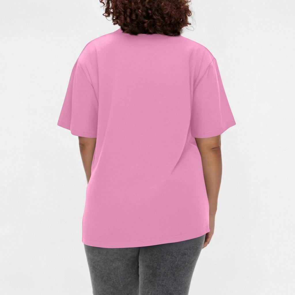 Женская футболка с коротким рукавом и гавайским цветочным принтом