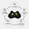 DIFEIUKI Light-Blocking Eye Masks for Sleeping, Set of 6, 6 Designs, Cute Cat, Monster, and Fluffy Eye Covers, Comfortable Sleeping Aid, No Pressure,
