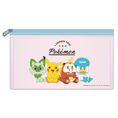 K Company Коллекция прозрачных плоских кошельков Pokemon H115 x Ш200 x Г18мм PM-CLP-SG