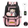 Anime Two-dimensional My Hero Academy Unisex Student Leisure School Bag Multi-layer Ridge Backpack