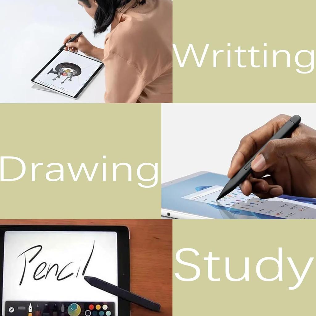 Slim Pen Compatible for Microsoft Surface Slim Pen 2 Surface Signature Keyboard,Surface Pro 10 9 8 X Duo Laptop Studio, Surface Slim Pen Compatible