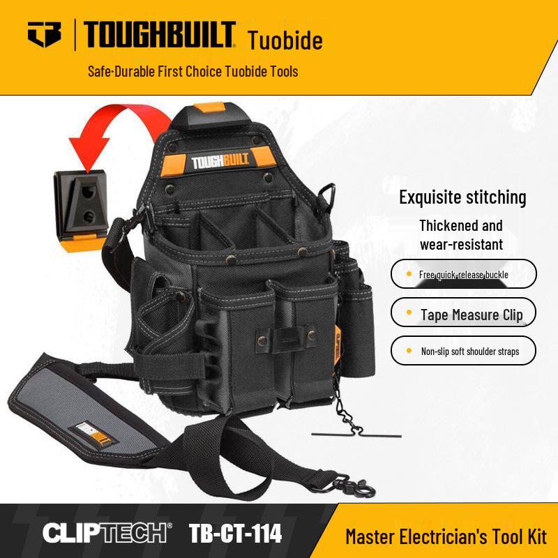 Поясная сумка Topbest Master Tool для электрика - Прочная, Надежная, Портативная TB-CT-114