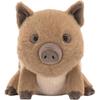 Jellycat Кукла-кабан Свинли, плюшевая кукла, высота 12,7 см, в сидячей позе