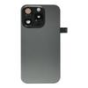 For iPhone 15 Pro Battery Housing Cover+Camera Lens Cover+Bracket+Wireless Charging Port Cable