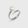Jean Paul Clarisse [SILVER] Pure Pearl Ring JS-25-012R