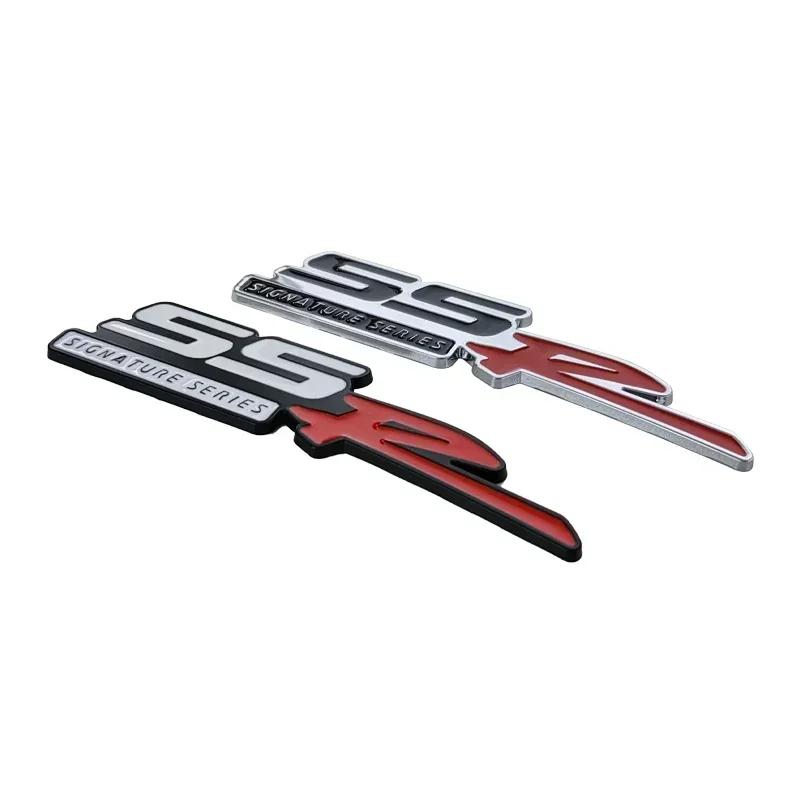 3d Metal SSR Logo Car Rear Trunk Fender Emblem Badge Sticker Decals for Chevrolet SS R Accessories la2