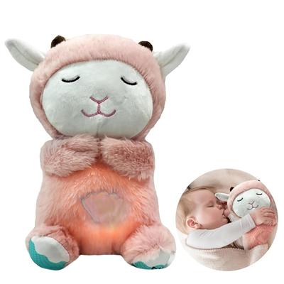 Мягкая игрушка-овечка Snooze Sleep Aid с сердцебиением, ночник-овечка Snooze Sleep Aid с музыкой для малышей, первое оборудование на Рождество