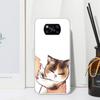 Kiss Lovely Cat Kitten Phone Case For Xiaomi Poco X7 X6 X5 M7 M8 Pro F7 Ultra Redmi 15C 15 13C 13 12C 12 10 10C 10A Art Fundas P