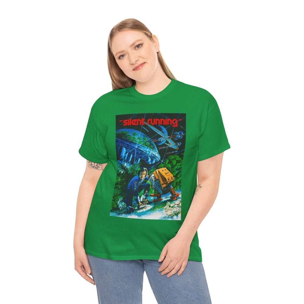 Silent Running (1972) T-Shirt V2 Sci-Fi Spaceship Ecology Forest Bruce Dern