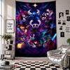 Настенный гобеленИскусство Undertale Подвесная ткань Декоративное фоновое покрытие для украшения комнаты