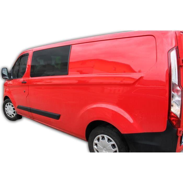 Дефлекторы окон - SCOUTT - Ford Transit Custom - Тонированные - Легкая установка - Усиленный акрил