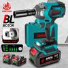 1200N.M Brushless Electric Impact Wrench 3 Funtion 1/2 Inch Cordless Screwdriver Electric Drill for Makita 18V Battery